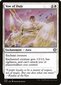 Vow of Duty, Starter Commander Decks