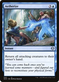 Aetherize, Starter Commander Decks