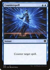 Counterspell, Starter Commander Decks