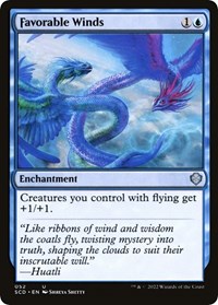 Favorable Winds, Starter Commander Decks
