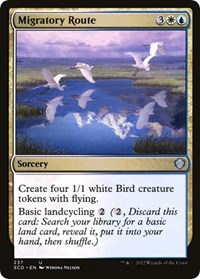 Migratory Route, Starter Commander Decks