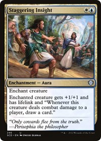 Staggering Insight, Starter Commander Decks