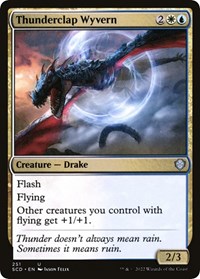 Thunderclap Wyvern, Starter Commander Decks