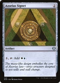 Azorius Signet, Starter Commander Decks