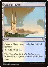 Coastal Tower, Starter Commander Decks