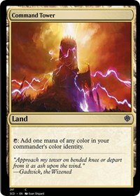 Command Tower, Starter Commander Decks