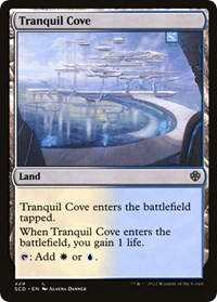 Tranquil Cove, Starter Commander Decks