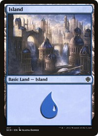 Island (337), Starter Commander Decks