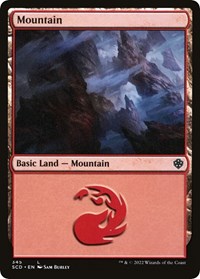 Mountain (345), Starter Commander Decks