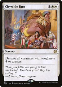 Citywide Bust, Starter Commander Decks