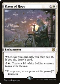 Dawn of Hope, Starter Commander Decks