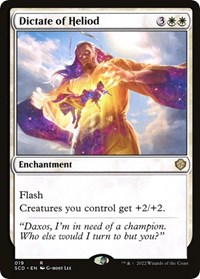 Dictate of Heliod, Starter Commander Decks