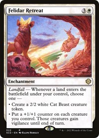 Felidar Retreat, Starter Commander Decks