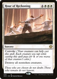 Hour of Reckoning, Starter Commander Decks