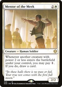 Mentor of the Meek, Starter Commander Decks