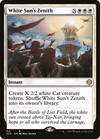 White Sun's Zenith, Starter Commander Decks