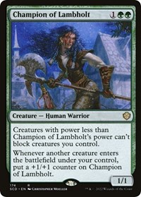Champion of Lambholt, Starter Commander Decks