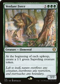Verdant Force, Starter Commander Decks