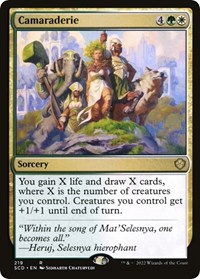 Camaraderie, Starter Commander Decks