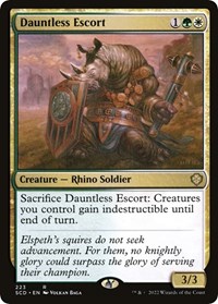 Dauntless Escort, Starter Commander Decks