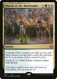 March of the Multitudes, Starter Commander Decks