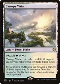 Canopy Vista, Starter Commander Decks