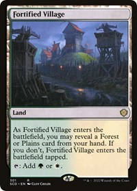 Fortified Village, Starter Commander Decks