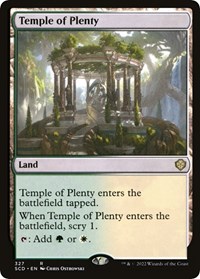 Temple of Plenty, Starter Commander Decks