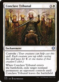 Conclave Tribunal, Starter Commander Decks