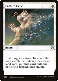 Path to Exile, Starter Commander Decks