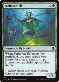 Farhaven Elf, Starter Commander Decks