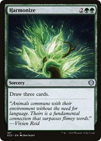 Harmonize, Starter Commander Decks