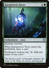 Karametra's Favor, Starter Commander Decks