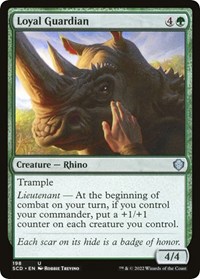 Loyal Guardian, Starter Commander Decks