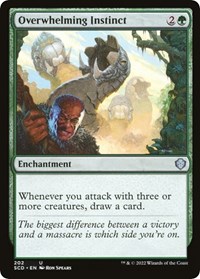 Overwhelming Instinct, Starter Commander Decks