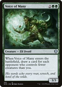 Voice of Many, Starter Commander Decks