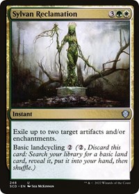 Sylvan Reclamation, Starter Commander Decks