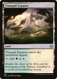 Tranquil Expanse, Starter Commander Decks