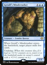 Geralf's Mindcrusher, Starter Commander Decks