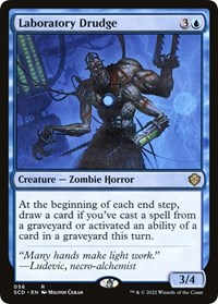 Laboratory Drudge, Starter Commander Decks