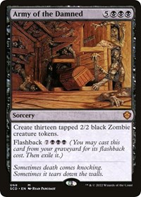 Army of the Damned, Starter Commander Decks
