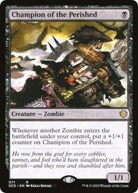 Champion of the Perished, Starter Commander Decks