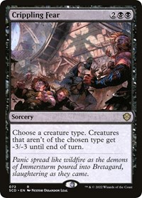 Crippling Fear, Starter Commander Decks