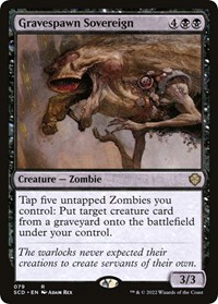 Gravespawn Sovereign, Starter Commander Decks