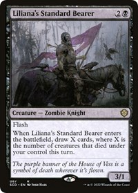 Liliana's Standard Bearer, Starter Commander Decks