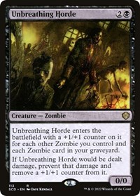 Unbreathing Horde, Starter Commander Decks