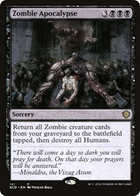 Zombie Apocalypse, Starter Commander Decks