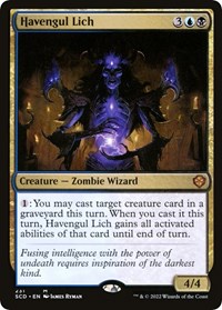 Havengul Lich, Starter Commander Decks