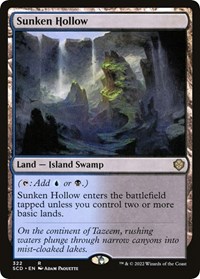 Sunken Hollow, Starter Commander Decks