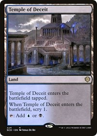 Temple of Deceit, Starter Commander Decks